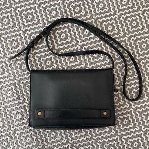 Madewell Black Leather Purse
